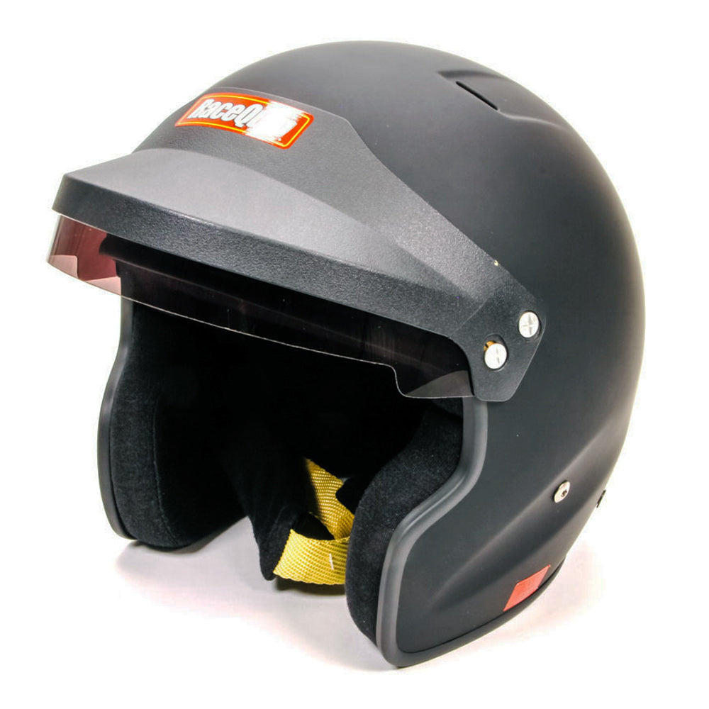 RACEQUIP Helmet Open Face Small Black SA2020 RACEQUIP