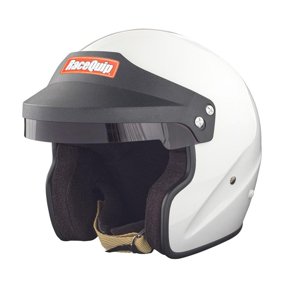 RACEQUIP Helmet Open Face Small White SA2020 RACEQUIP