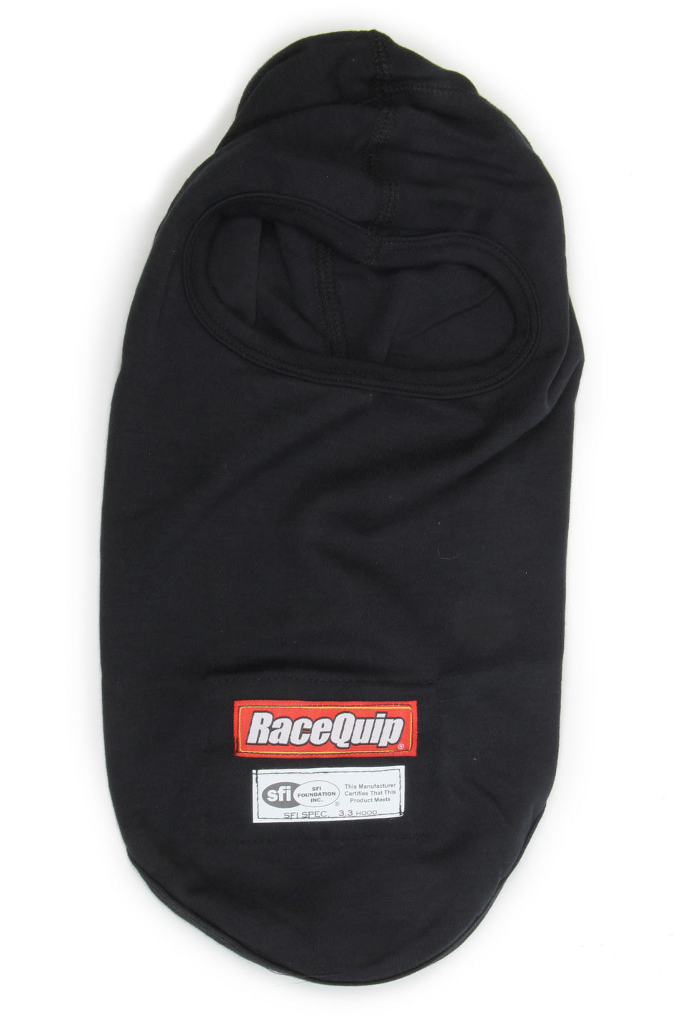 RACEQUIP Headsock FR Black Single Layer SFI 3.3 RACEQUIP