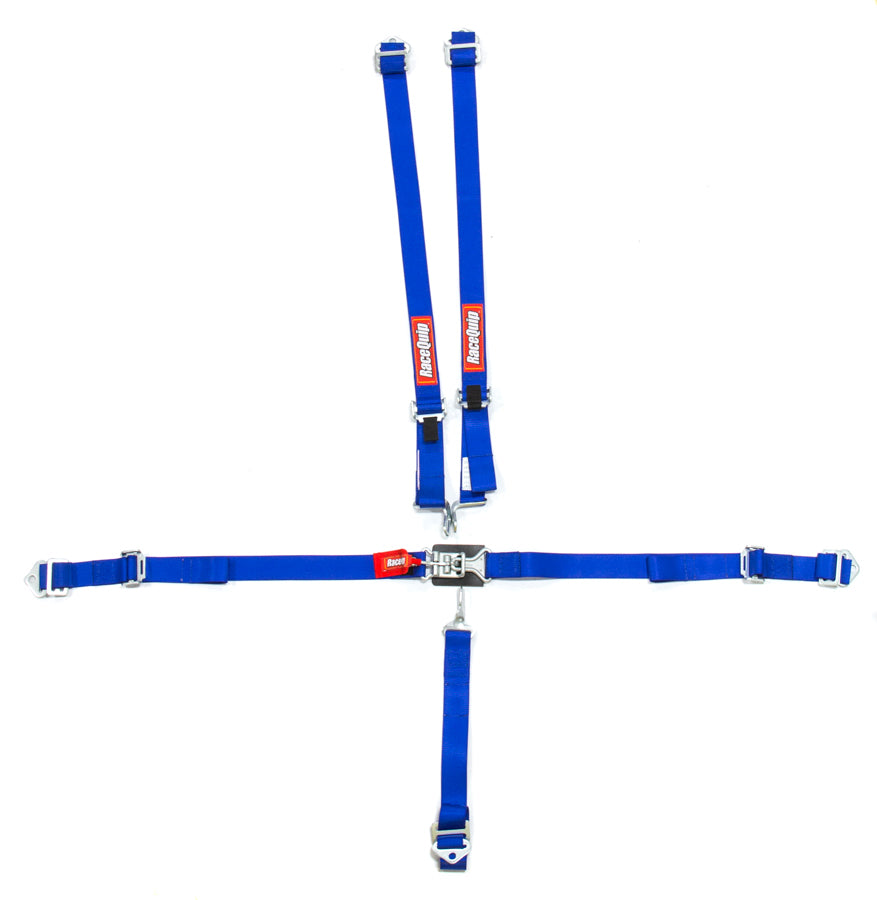 RACEQUIP 5pt Harness Set Jr LL Blue RACEQUIP