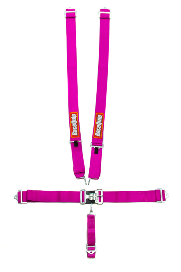 RACEQUIP 5pt Harness Set L&L Pink SFI RACEQUIP