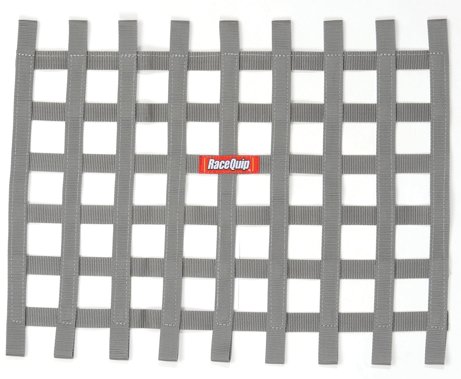 RACEQUIP Ribbon Window Net Platinum Non-SFI 18 x 24 RACEQUIP