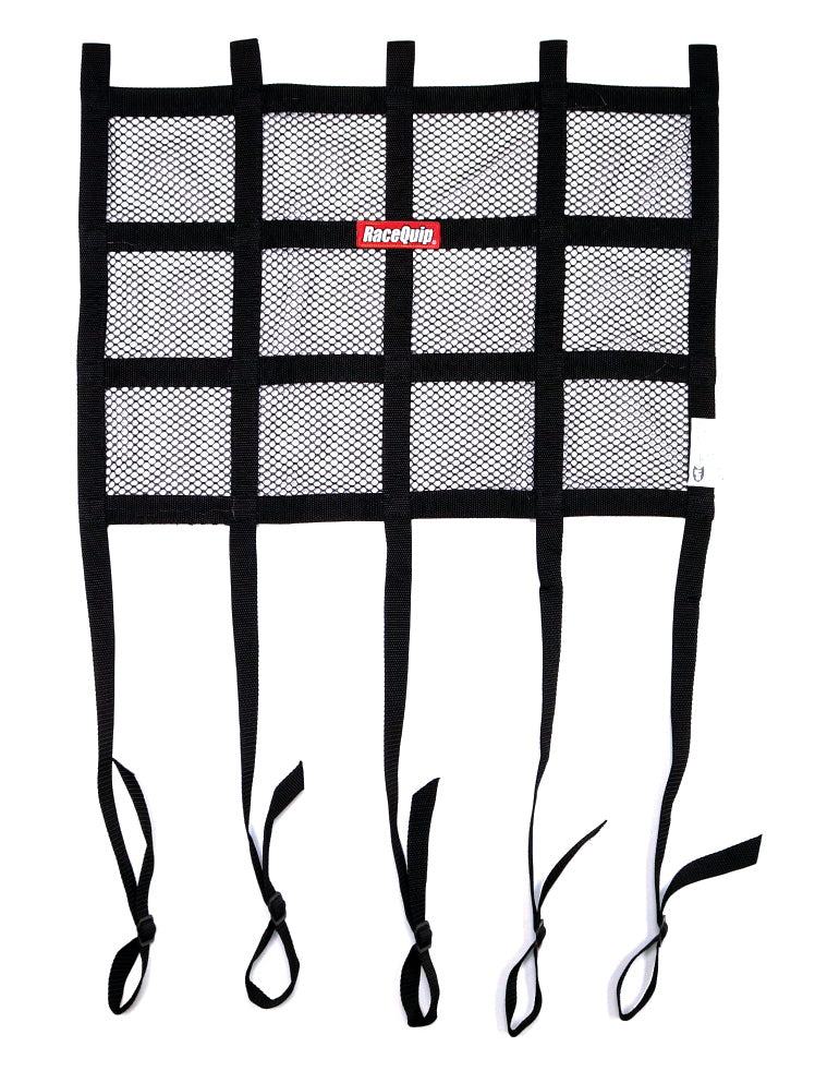 RACEQUIP Window Net Mesh Black SFI Hybrid Adj. Strap RACEQUIP