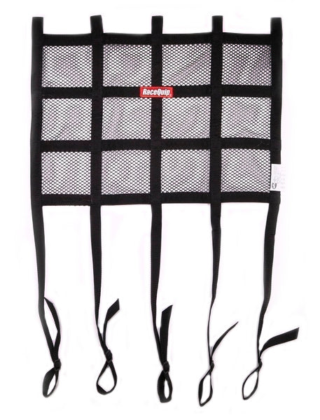 RACEQUIP Window Net Mesh Black SFI Hybrid Adj. Strap RACEQUIP