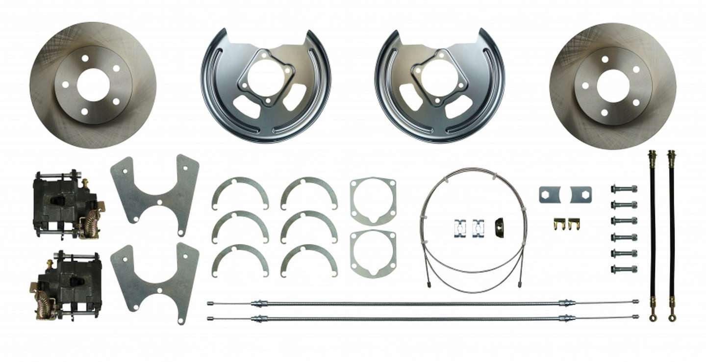 Rear Disc Conv. GM E-Brake Cables Incl. RIGHT STUFF DETAILING