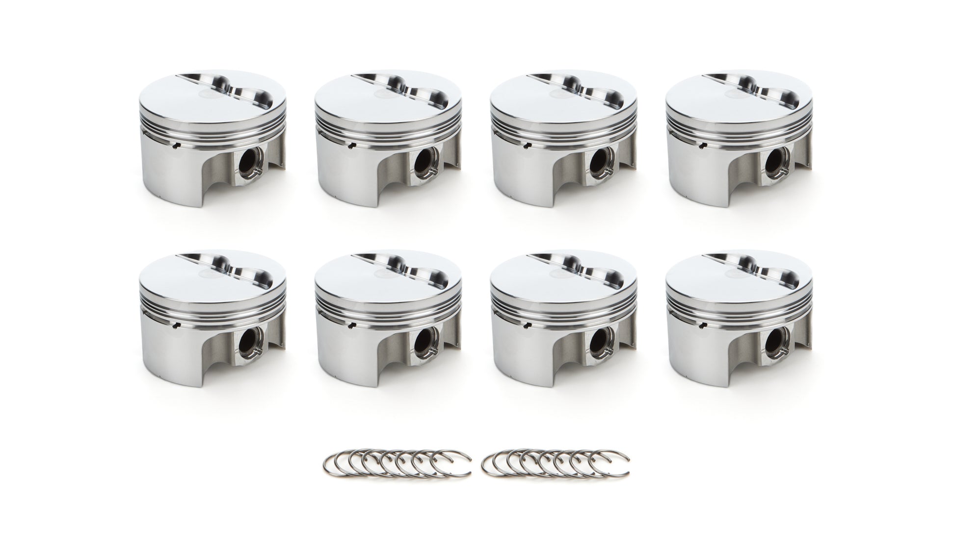 SBC FT Piston Set 4.040 Bore -5cc RACE TEC PISTONS