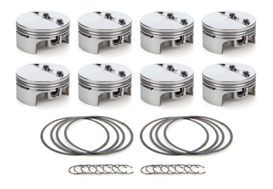 SBC FT Piston Set 4.125 Bore - 5cc RACE TEC PISTONS