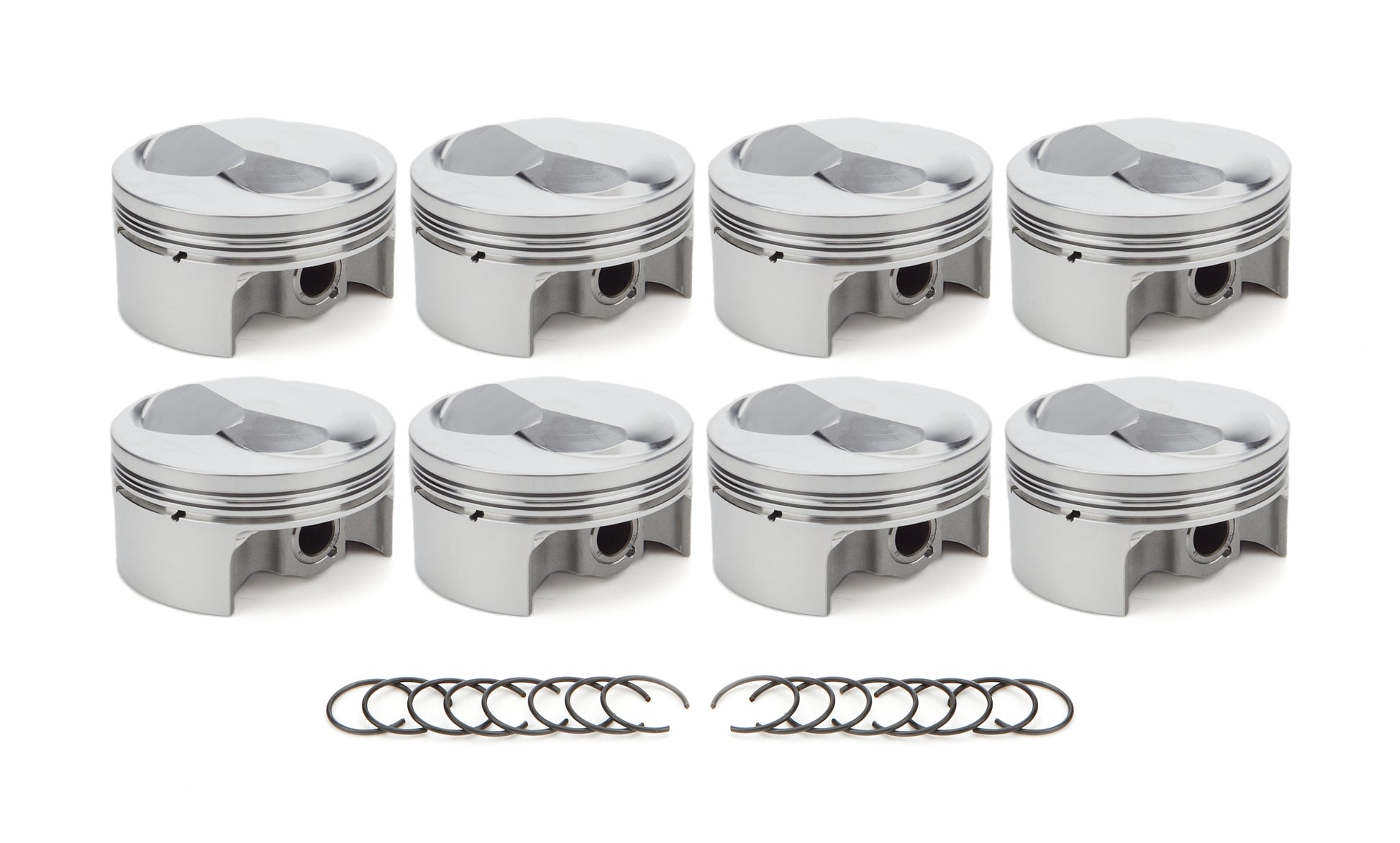 BBC Dome Piston Set 4.500 Bore +19.4cc RACE TEC PISTONS