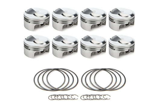 BBC Dome Piston Set 4.280 Bore +22.7cc RACE TEC PISTONS