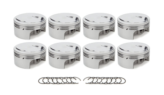 BBC Dome Piston Set 4.600 Bore +7.3cc RACE TEC PISTONS