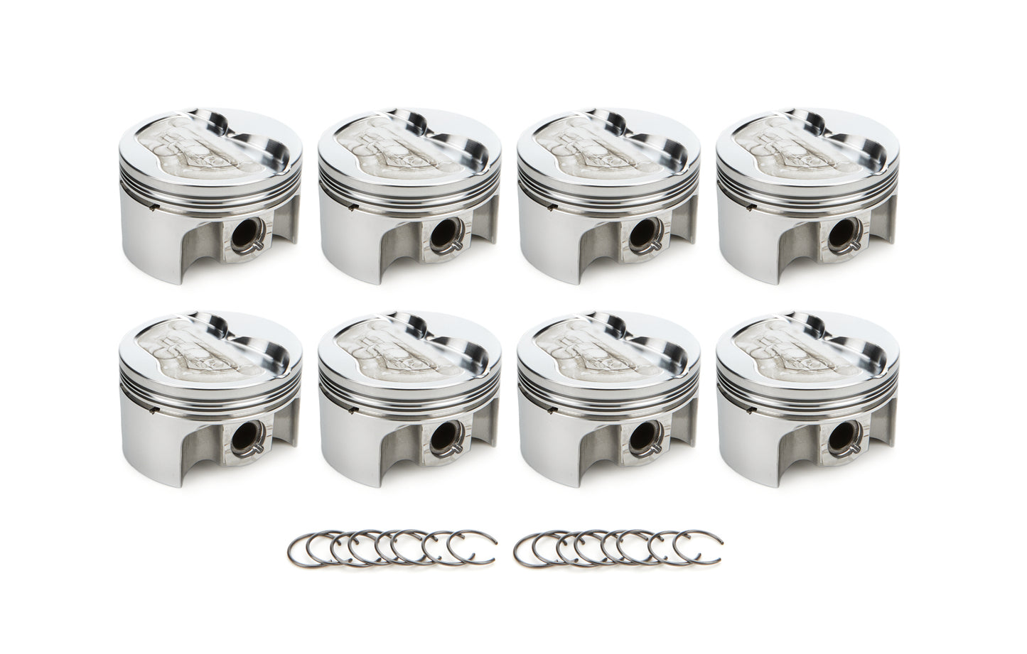 SBF Dished Piston Set 4.030 Bore -9.5cc RACE TEC PISTONS