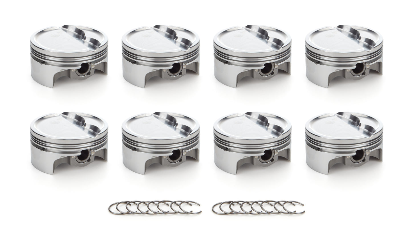 SBF Dished Piston Set 4.040 Bore -20.4cc RACE TEC PISTONS