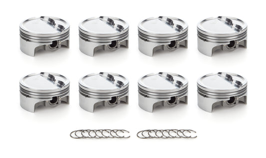 SBF Dished Piston Set 4.040 Bore -20.4cc RACE TEC PISTONS