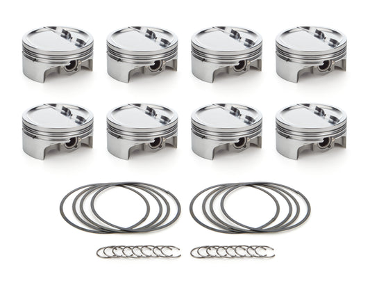 SBF Dished Piston Set 4.125 Bore -23.8cc RACE TEC PISTONS