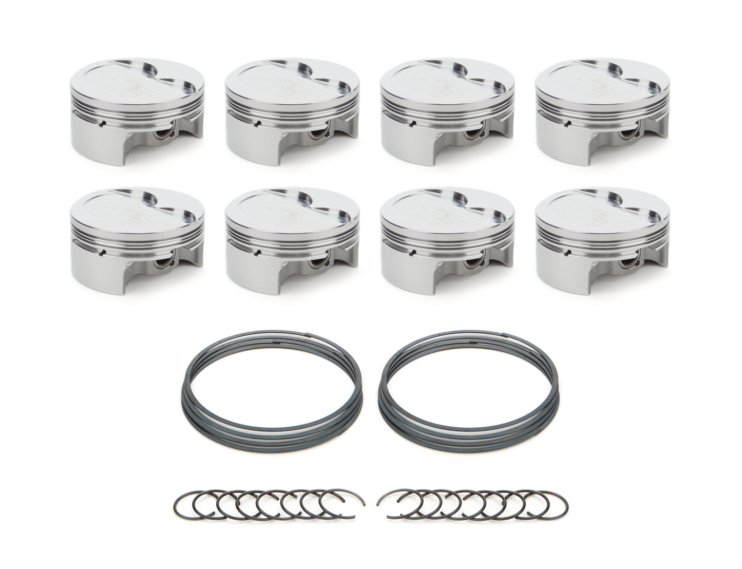 GM LS Dished Piston Set 4.125 Bore -6cc RACE TEC PISTONS