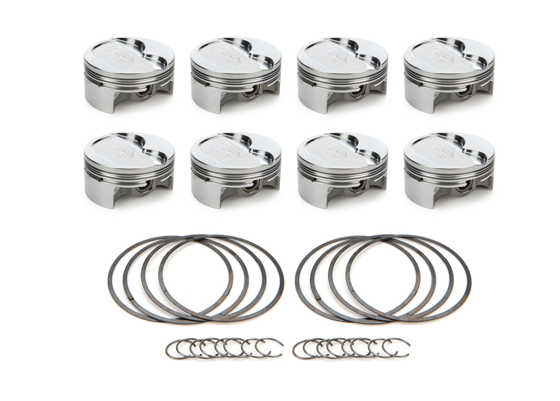 GM LS Dished Piston Set 4.010 Bore -10cc RACE TEC PISTONS