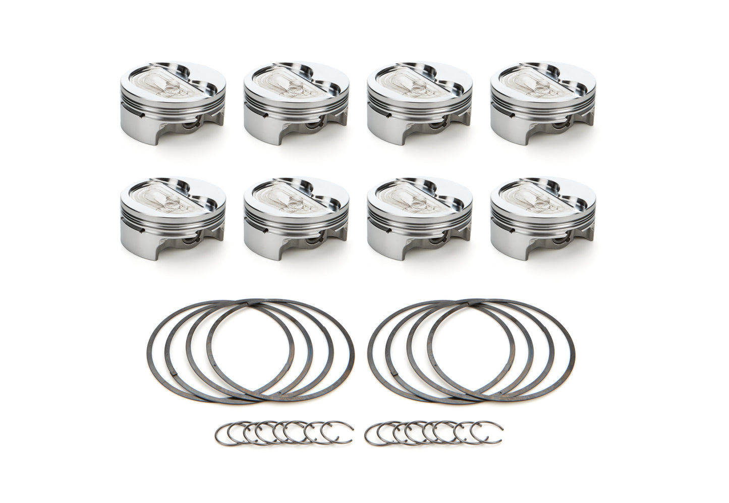 GM LS Dished Piston Set 4.125 Bore -16cc RACE TEC PISTONS