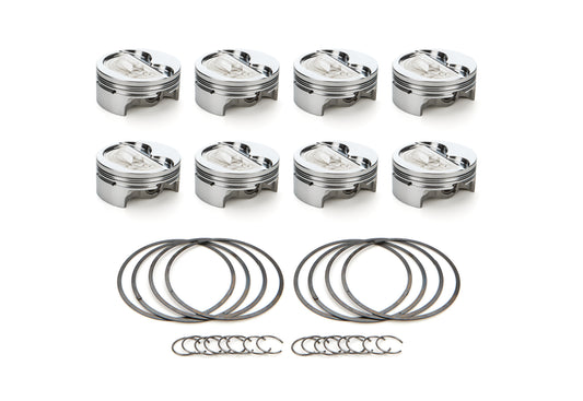 GM LS Dished Piston Set 4.125 Bore -16cc RACE TEC PISTONS