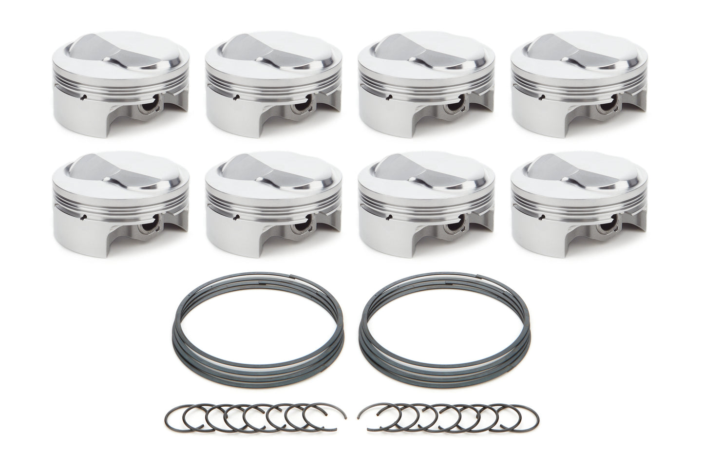 BBC Dome Piston Set 4.600 Bore +28.7cc RACE TEC PISTONS