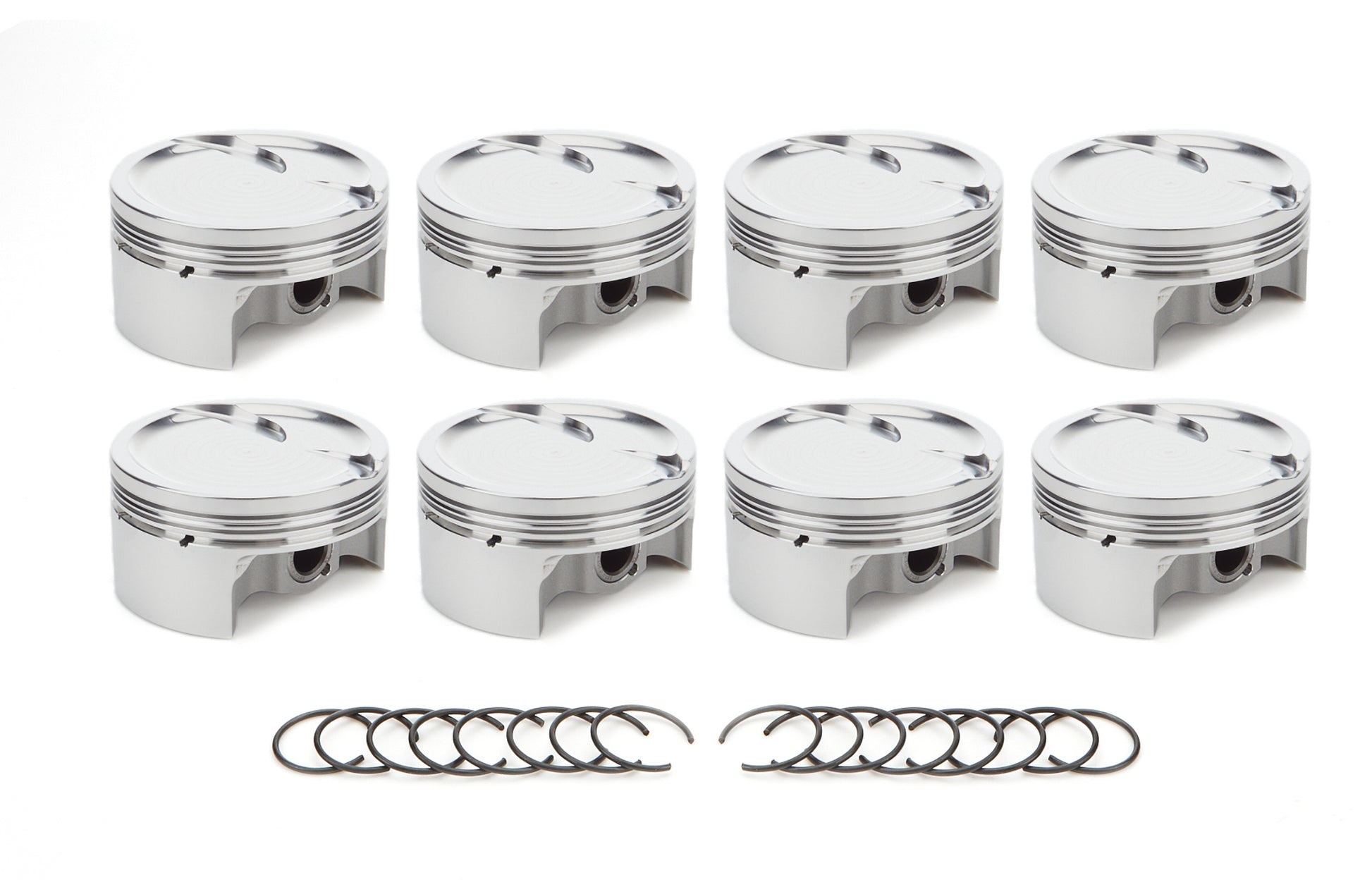 GM LS Dished Piston Set 4.070 Bore -20cc RACE TEC PISTONS