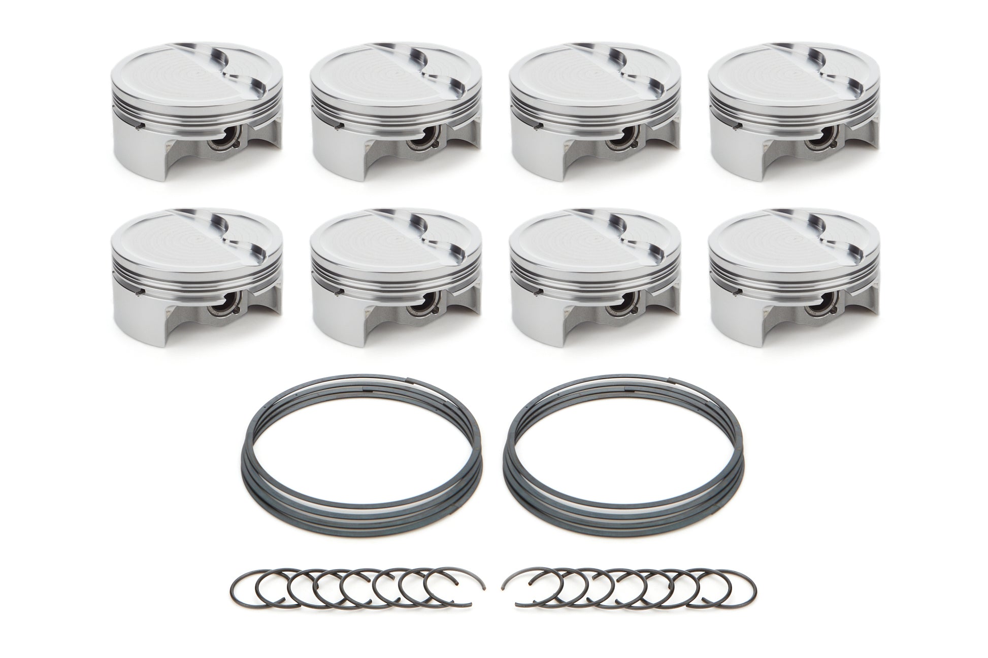 GM LS Dished Piston Set 4.010 Bore -10cc RACE TEC PISTONS