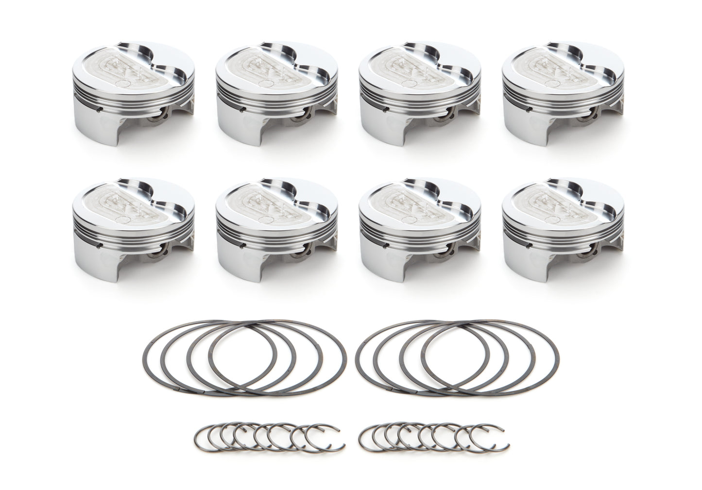 GM LS Dished Piston Set 4.030 Bore -10cc RACE TEC PISTONS