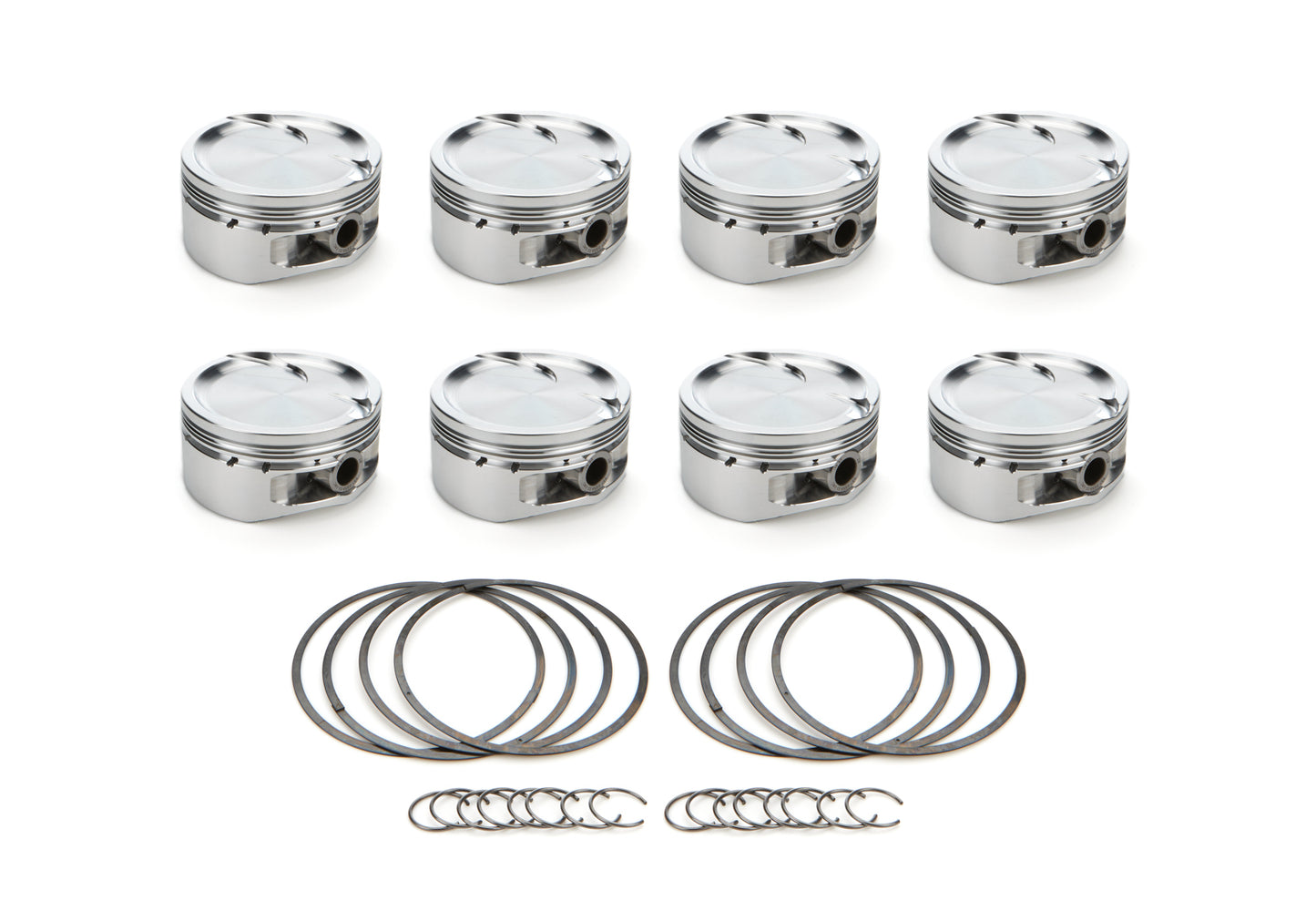 GM LS Dished Piston Set 4.070 Bore -23.5cc RACE TEC PISTONS