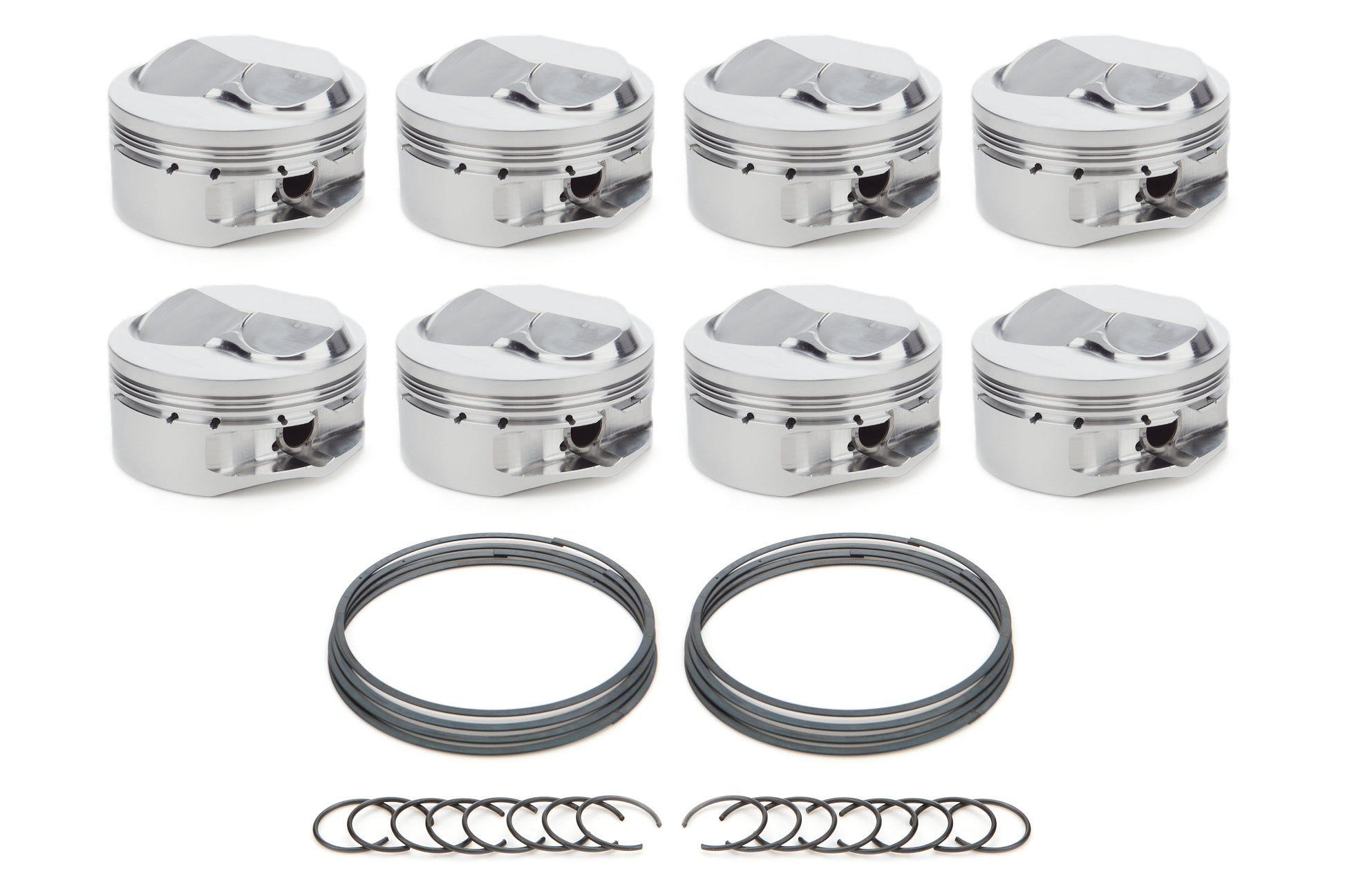 BBC Dome Piston Set 4.600 Bore +36.6cc RACE TEC PISTONS