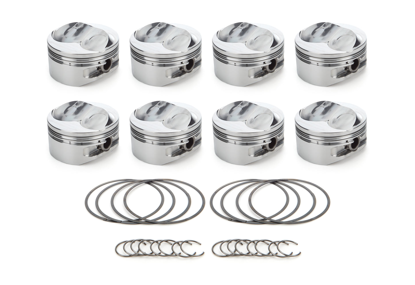 SBF Dome Piston Set 4.030 Bore +12cc RACE TEC PISTONS