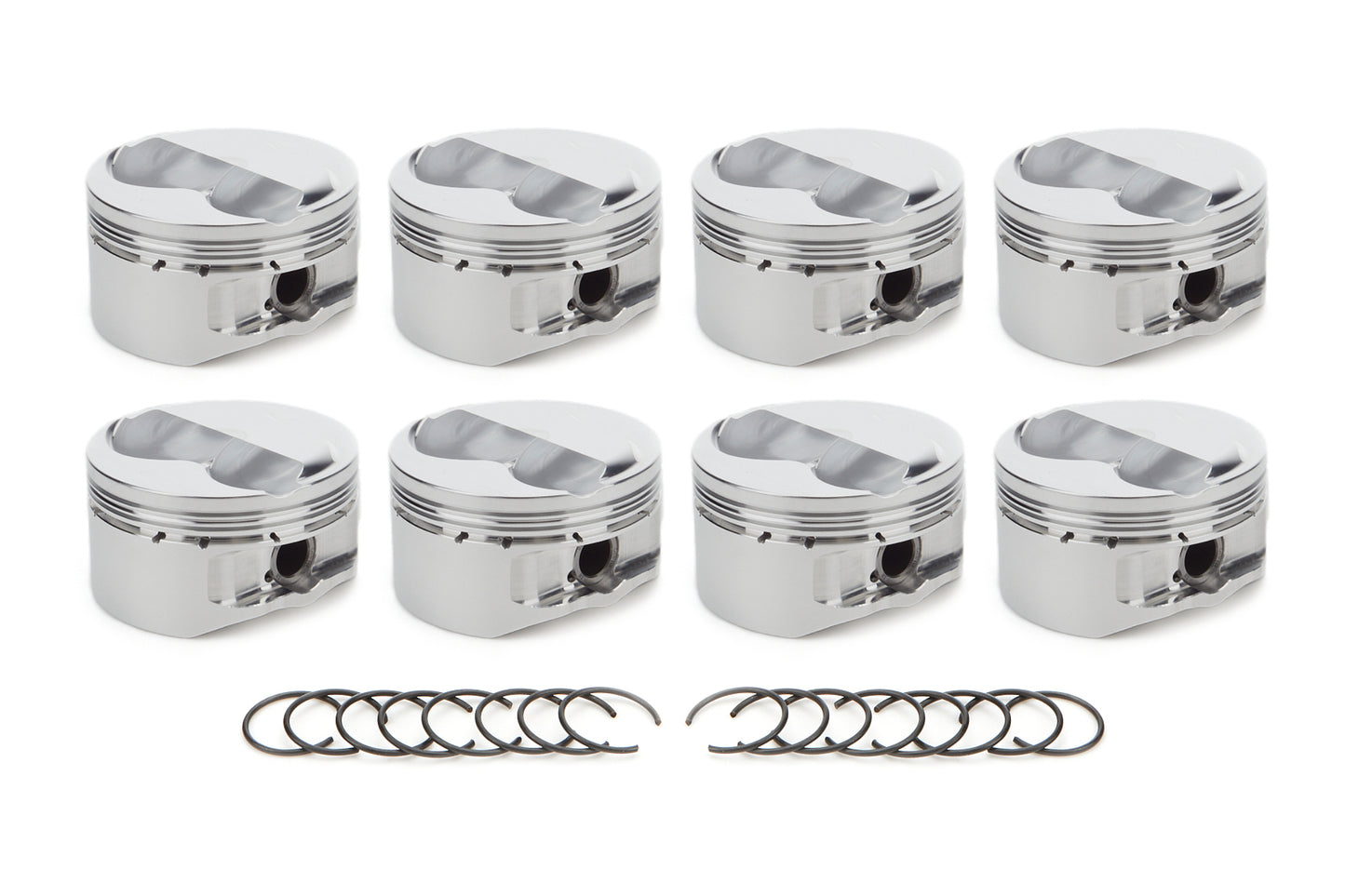 SBF Dome Piston Set 4.030 Bore +3cc RACE TEC PISTONS