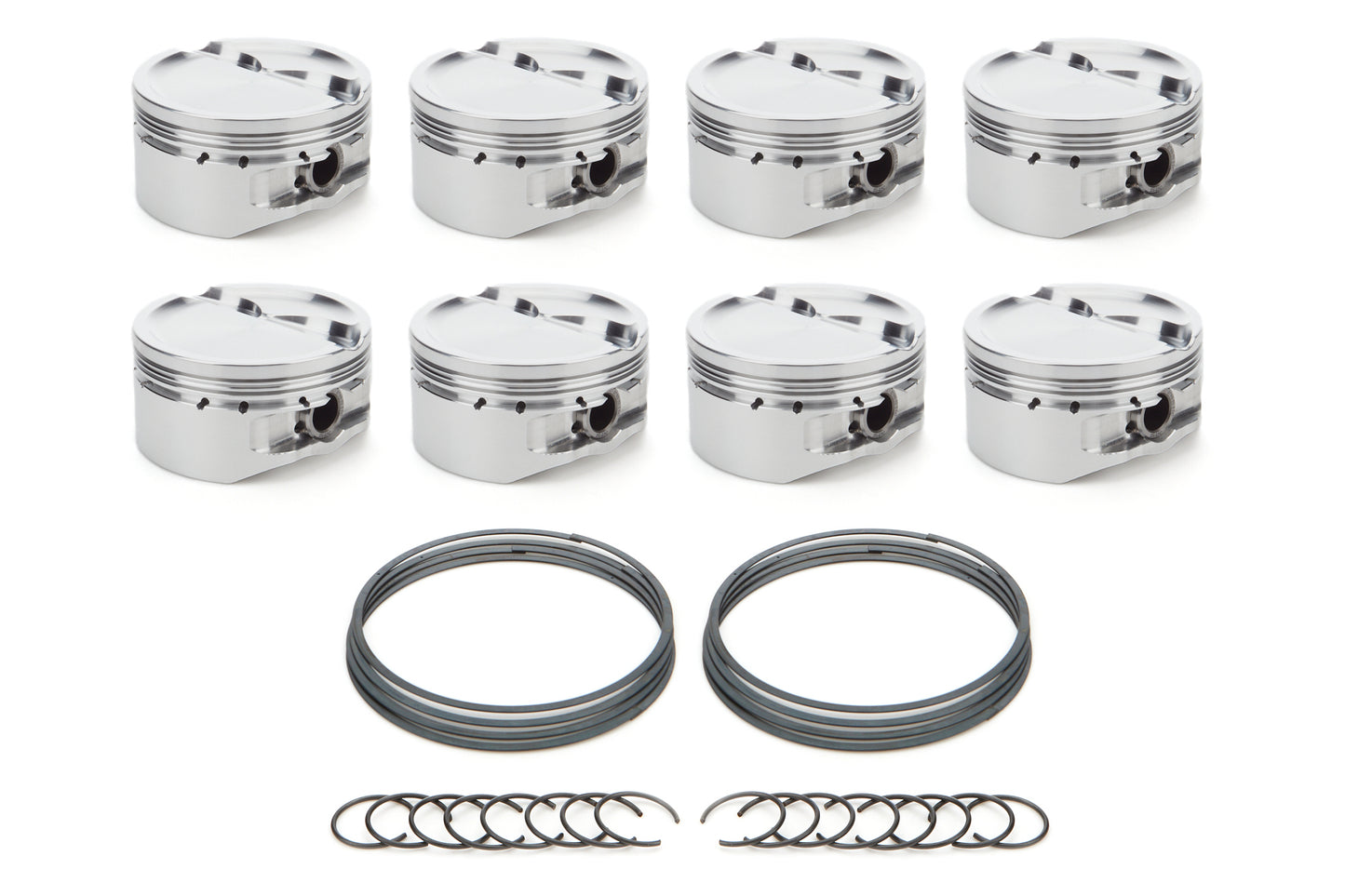 SBF Dished Piston Set 4.030 Bore - 21.7cc RACE TEC PISTONS