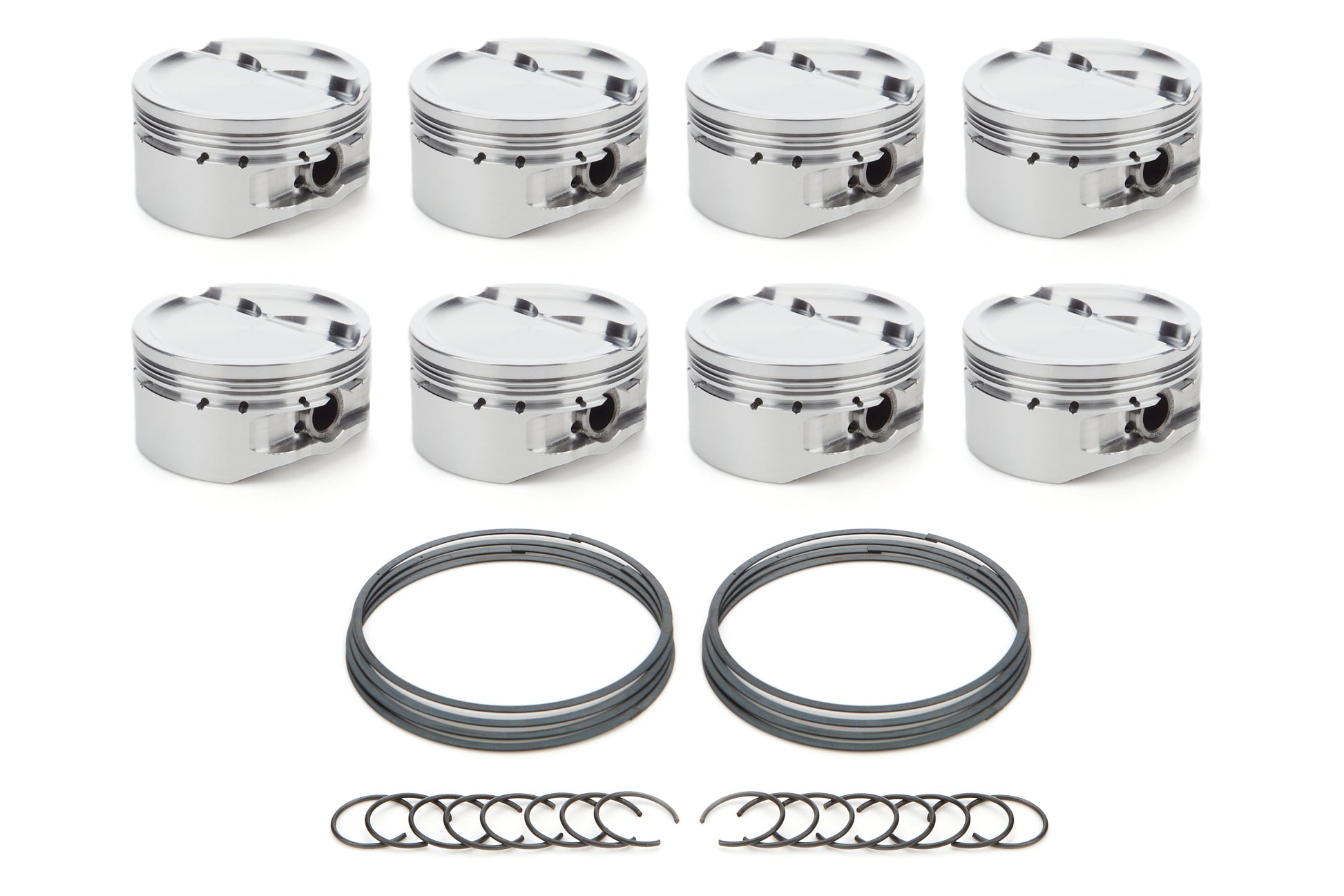 SBF Dished Piston Set 4.030 Bore - 21.7cc RACE TEC PISTONS