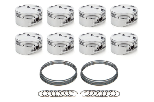 SBF Dished Piston Set 4.030 Bore - 21.7cc RACE TEC PISTONS