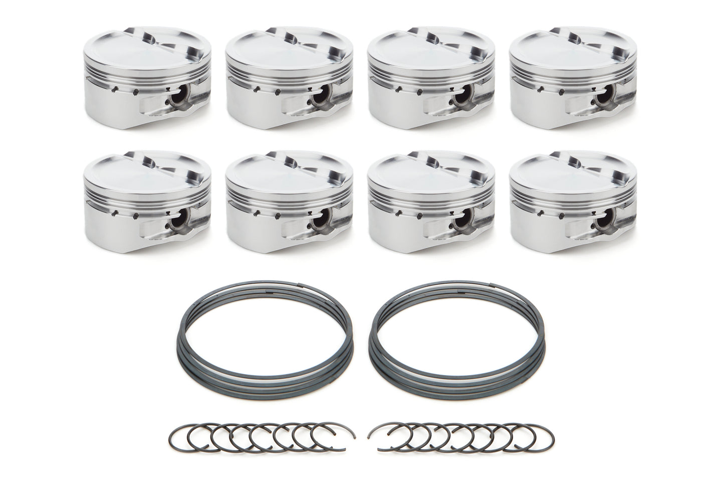 SBF Dished Piston Set 4.030 Bore - 20.0cc RACE TEC PISTONS