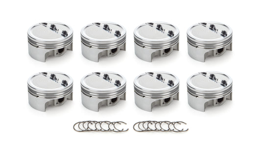 SBC Dished Piston Set 4.040 Bore -  12.7cc RACE TEC PISTONS