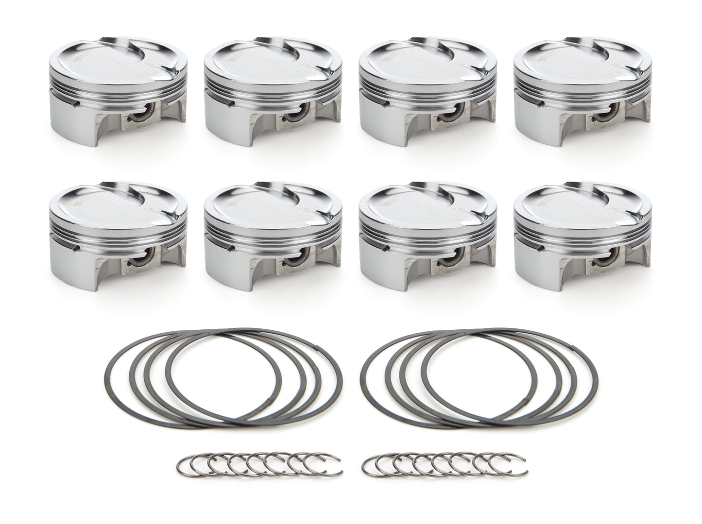 GM LS Piston Set 4.125 Bore -25cc. RACE TEC PISTONS