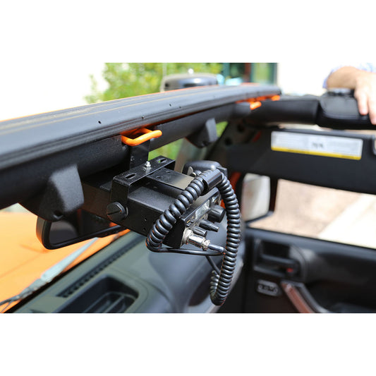 CB Radio Mount 07-18 Je ep Wrangler JK RUGGED RIDGE