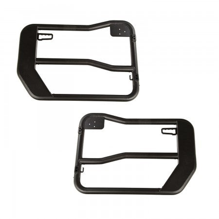 Tube Doors Front Texture d Black 18-  Wrangler JL RUGGED RIDGE