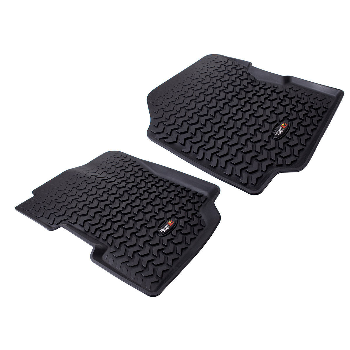 Floor Liners Front Black 76-95 Jeep CJ5/CJ7/C RUGGED RIDGE