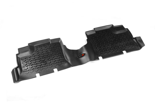 Floor Liners Rear Black 07-18 Jeep Wrangler RUGGED RIDGE