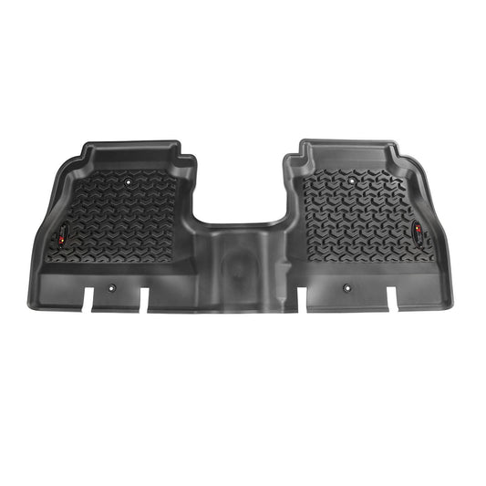 Rear Floor Liners Black 18-   Jeep Wrangler JL RUGGED RIDGE