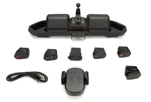 18- Jeep Wrangle JL Dash Mount Pod w/Switches RUGGED RIDGE