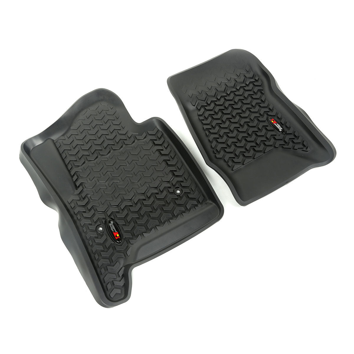 Floor Liners Front Black 14-18 GM SUV/1500/2500 RUGGED RIDGE