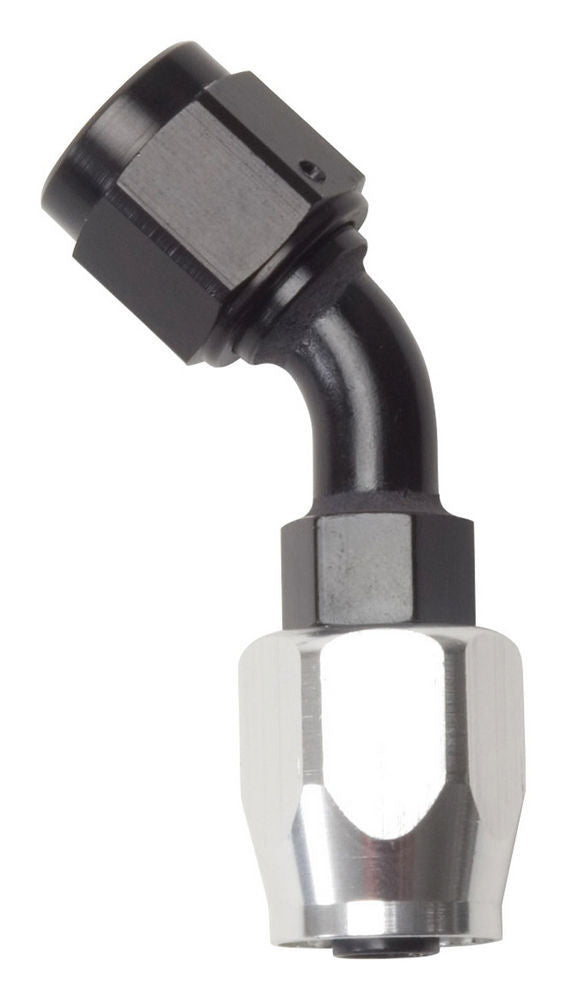 RUSSELL #6 45 Deg Hose End Black RUSSELL