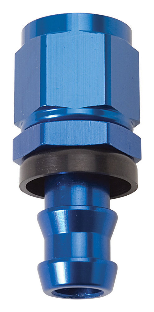 RUSSELL Twist-Lok Hose End #4 Str Red/Blue RUSSELL