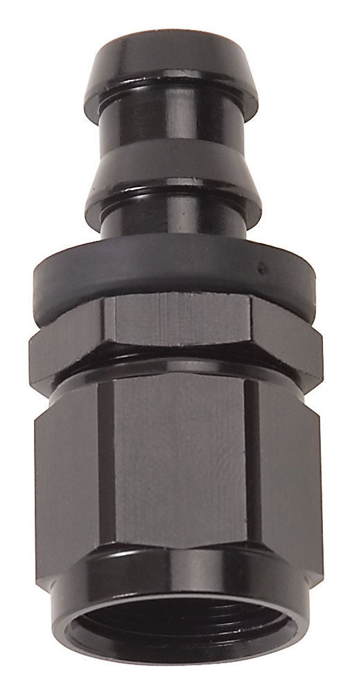 RUSSELL Twist-Lok Hose End #4 Str Black RUSSELL