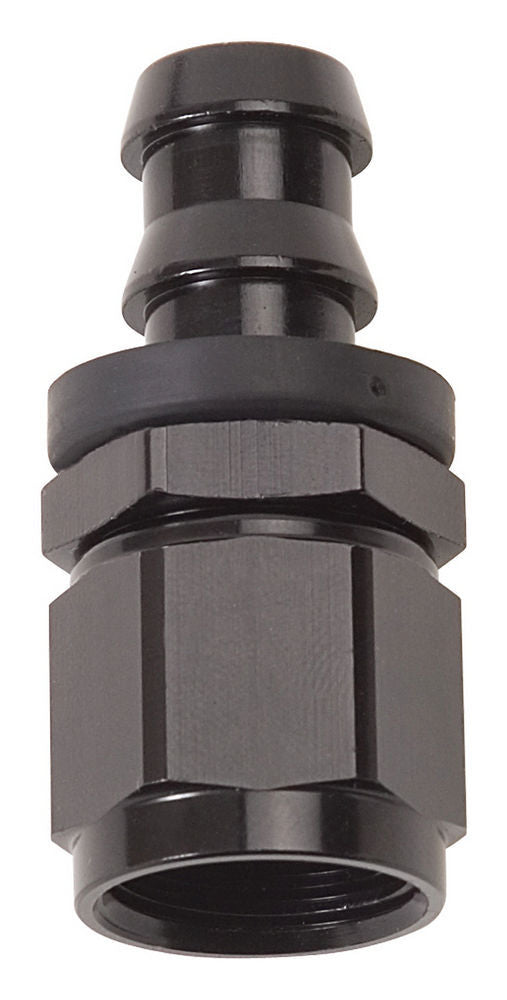 RUSSELL Twist-Lok Hose End #8 Str Black RUSSELL