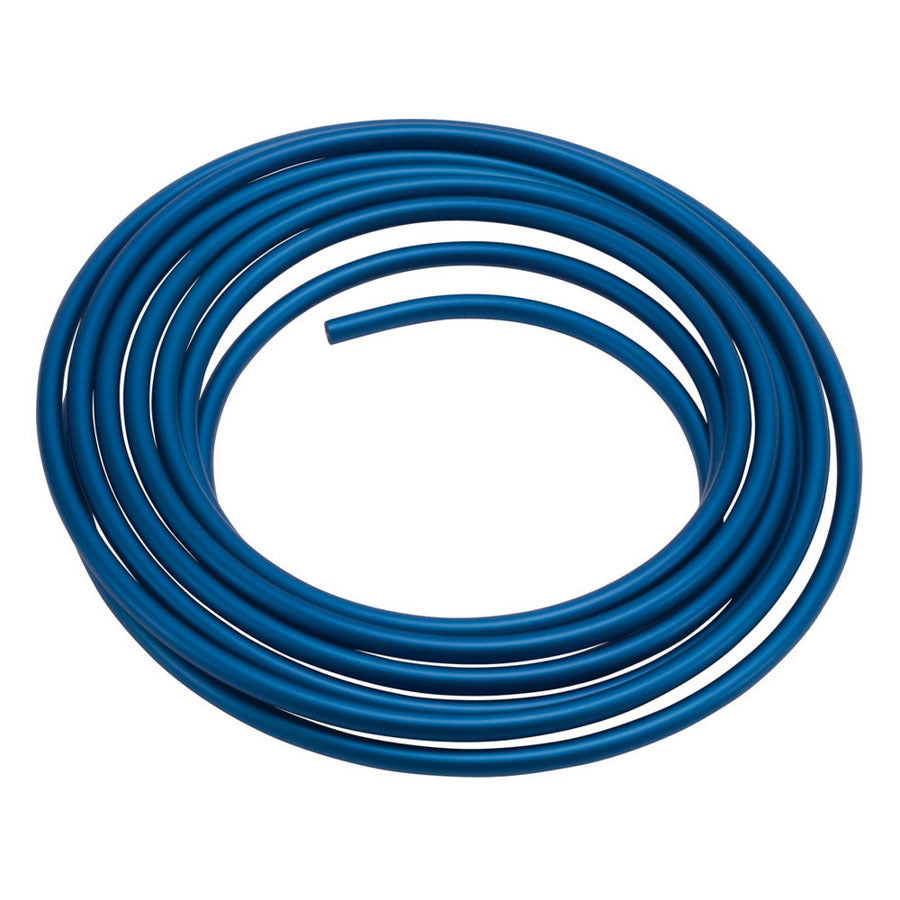 RUSSELL 3/8 Aluminum Fuel Line 25ft - Blue Anodized RUSSELL