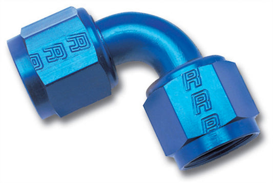 RUSSELL #8 Swivel Coupler Ftg 90 Deg Blue RUSSELL