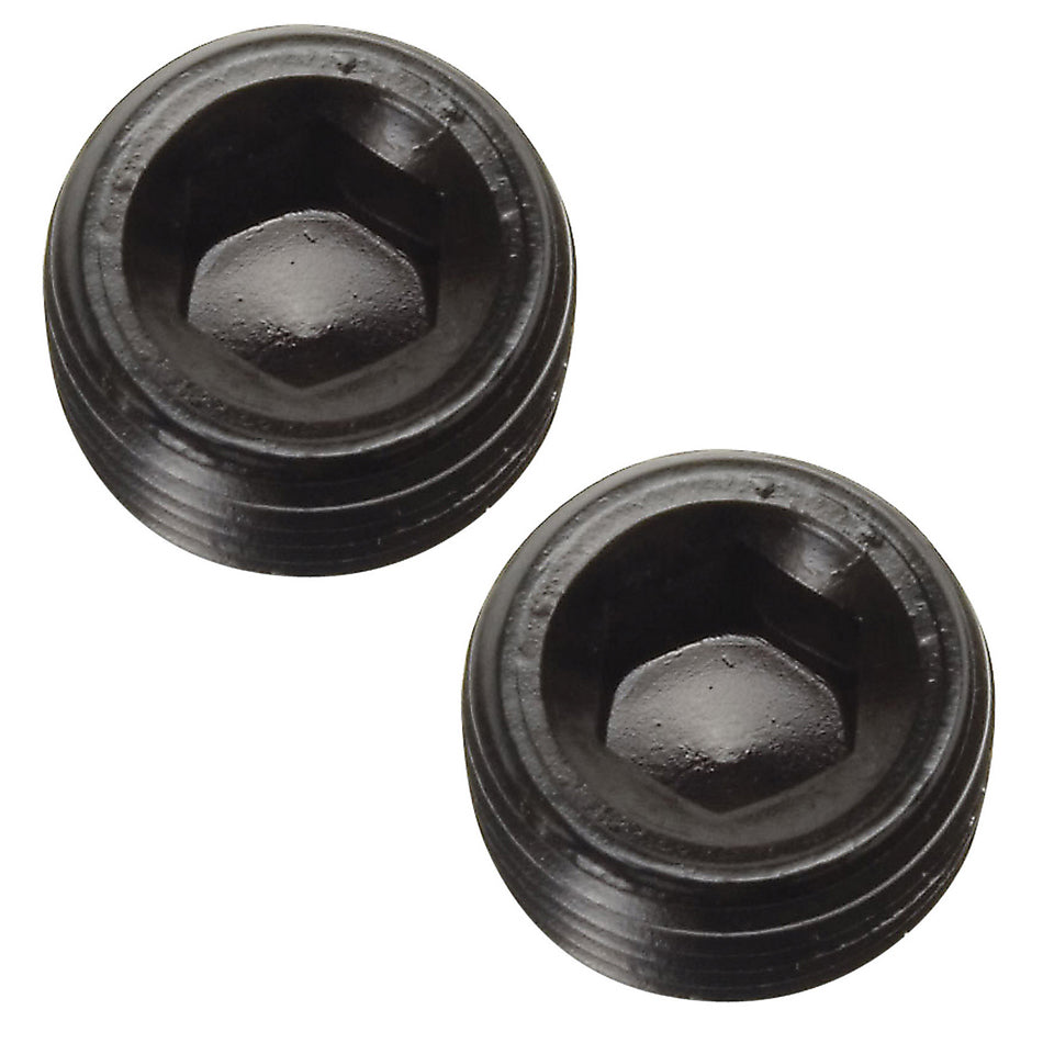 RUSSELL 1/8 NPT Pipe Plug Allen Socket Black RUSSELL